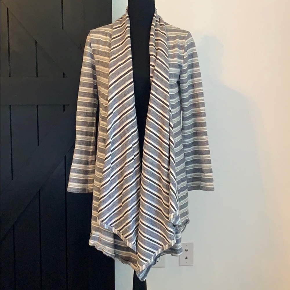 Striped Casual Cardigan